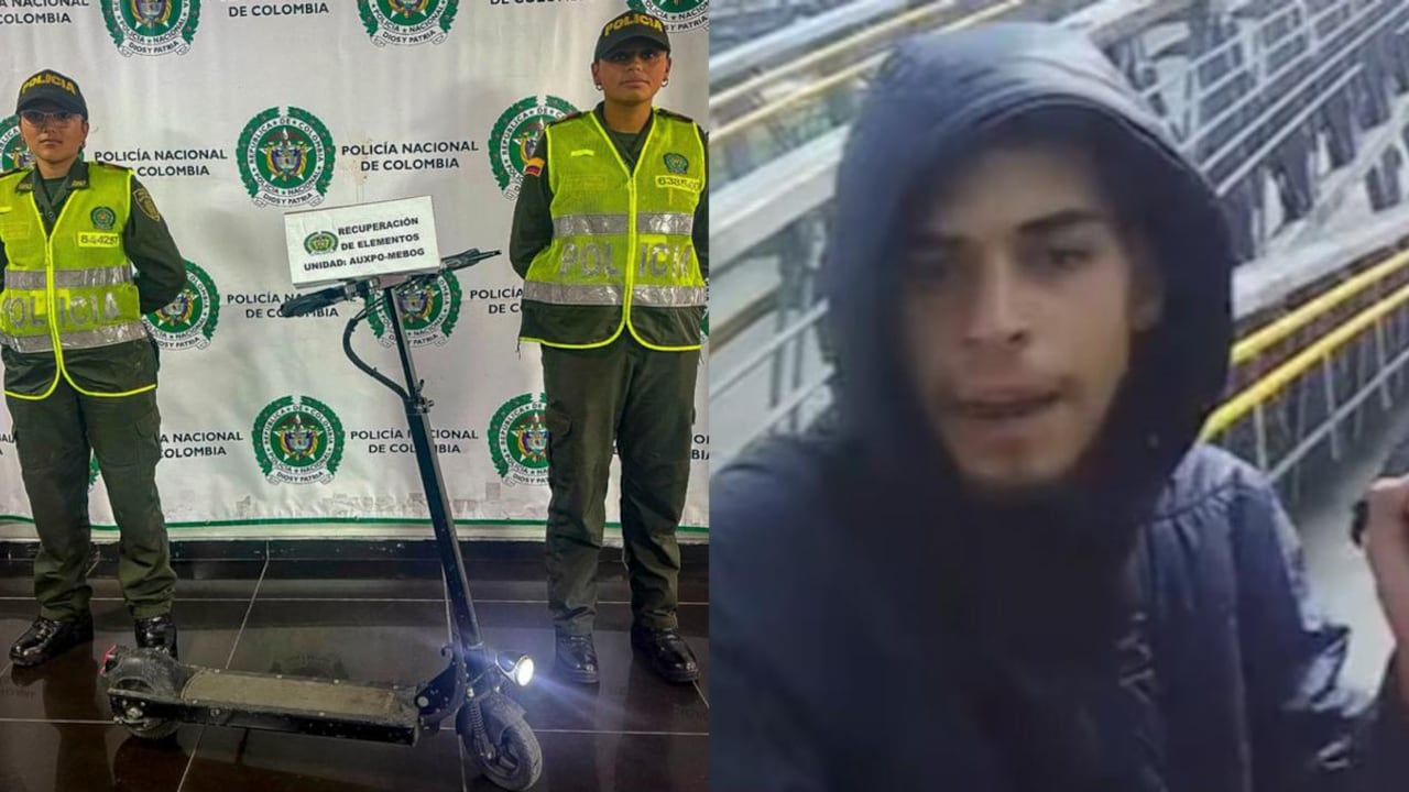 El robo tuvo lugar en el puente peatonal Polo-Castellana.