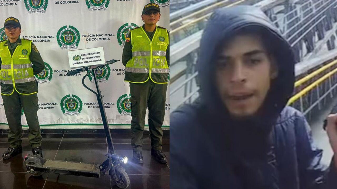 El robo tuvo lugar en el puente peatonal Polo-Castellana.