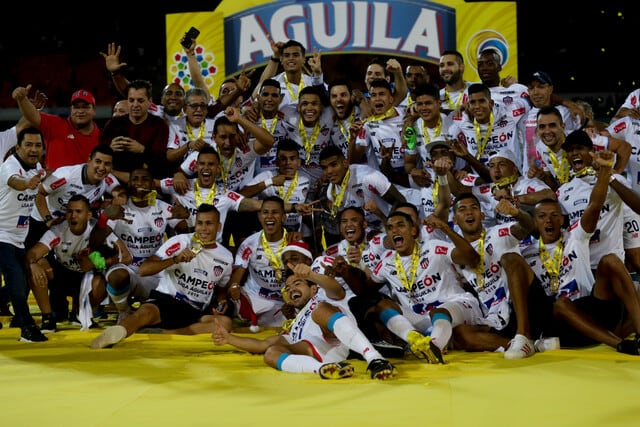 Junior campeón en el Atanasio Girardot (2018-ll).