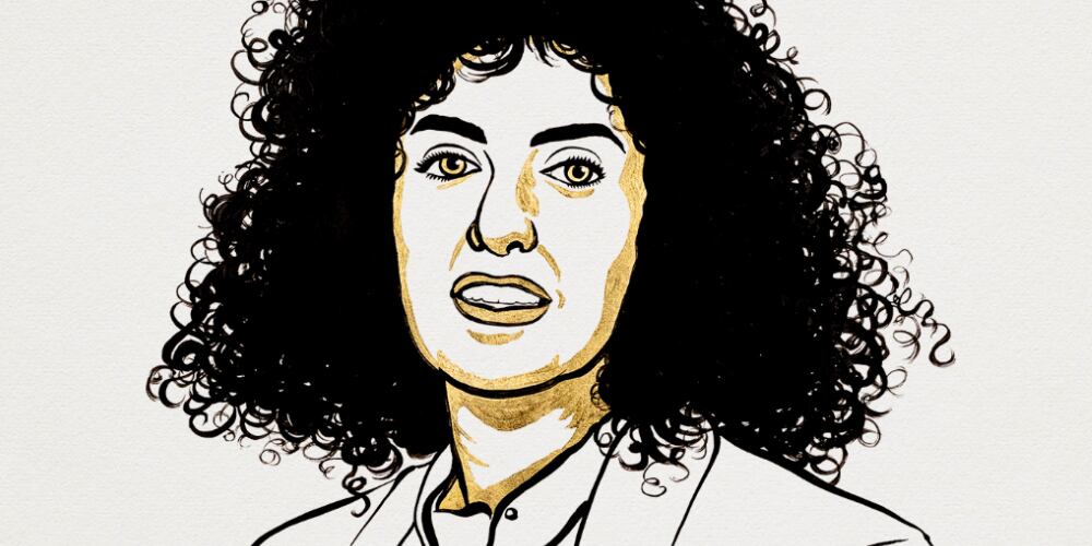 El Premio Nobel de la Paz fue entregado a la activista iraní Narges Mohammadi.