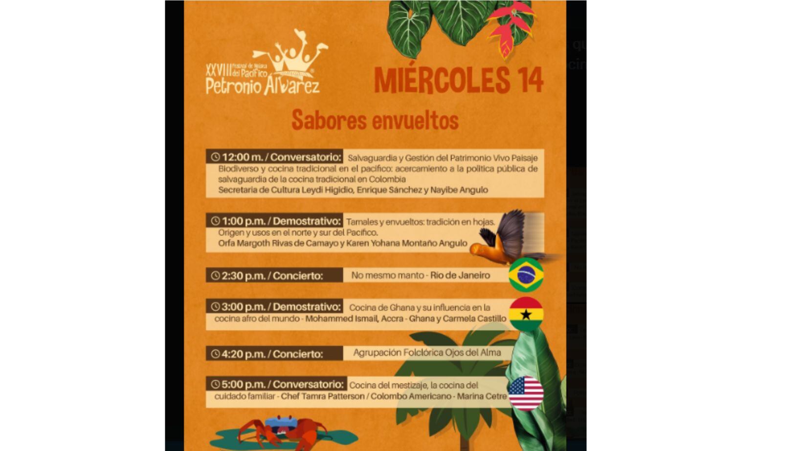 Arranca el Festival Petronio Álvarez 2024: esto es lo que hay para hacer el día de la inauguración