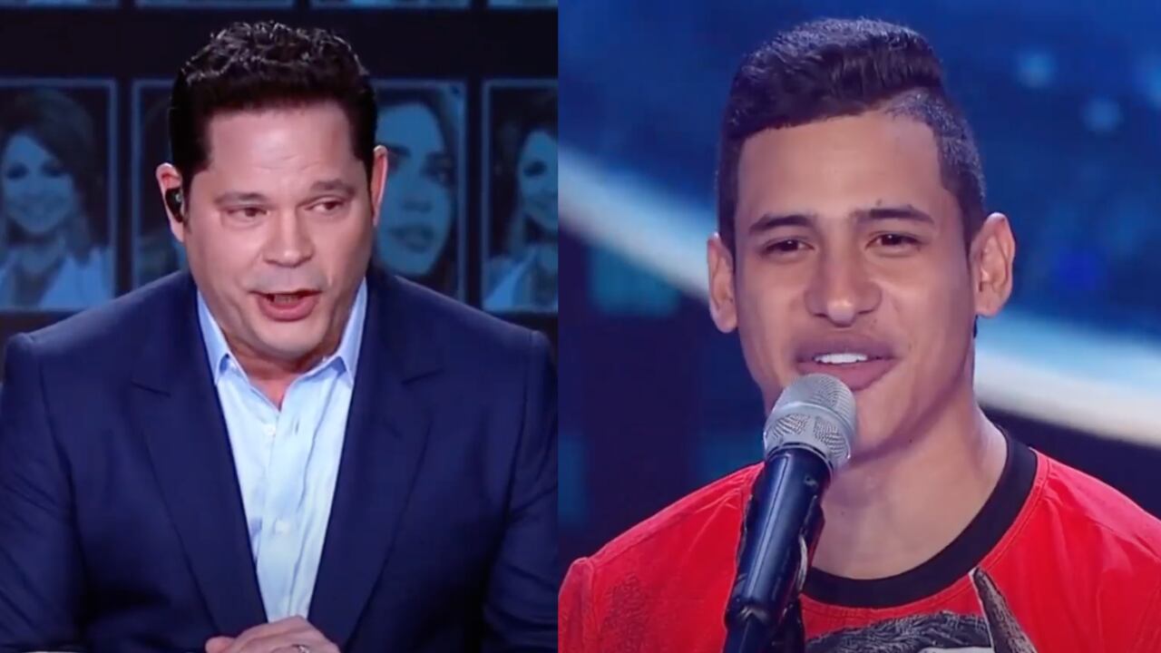 El cantante se enojó en plena transmisión de 'Yo me llamo'.