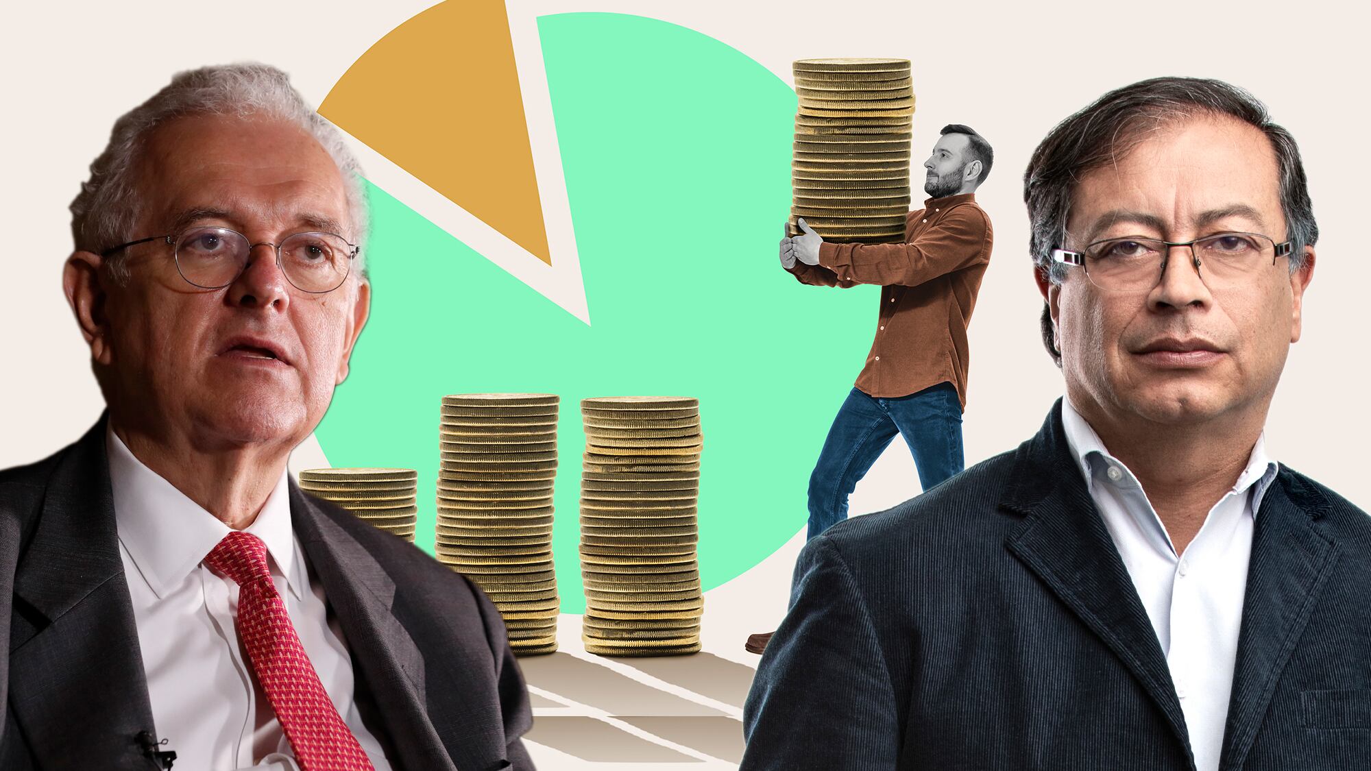 Gustavo Petro, José Antonio Ocampo Fondo de pensiones