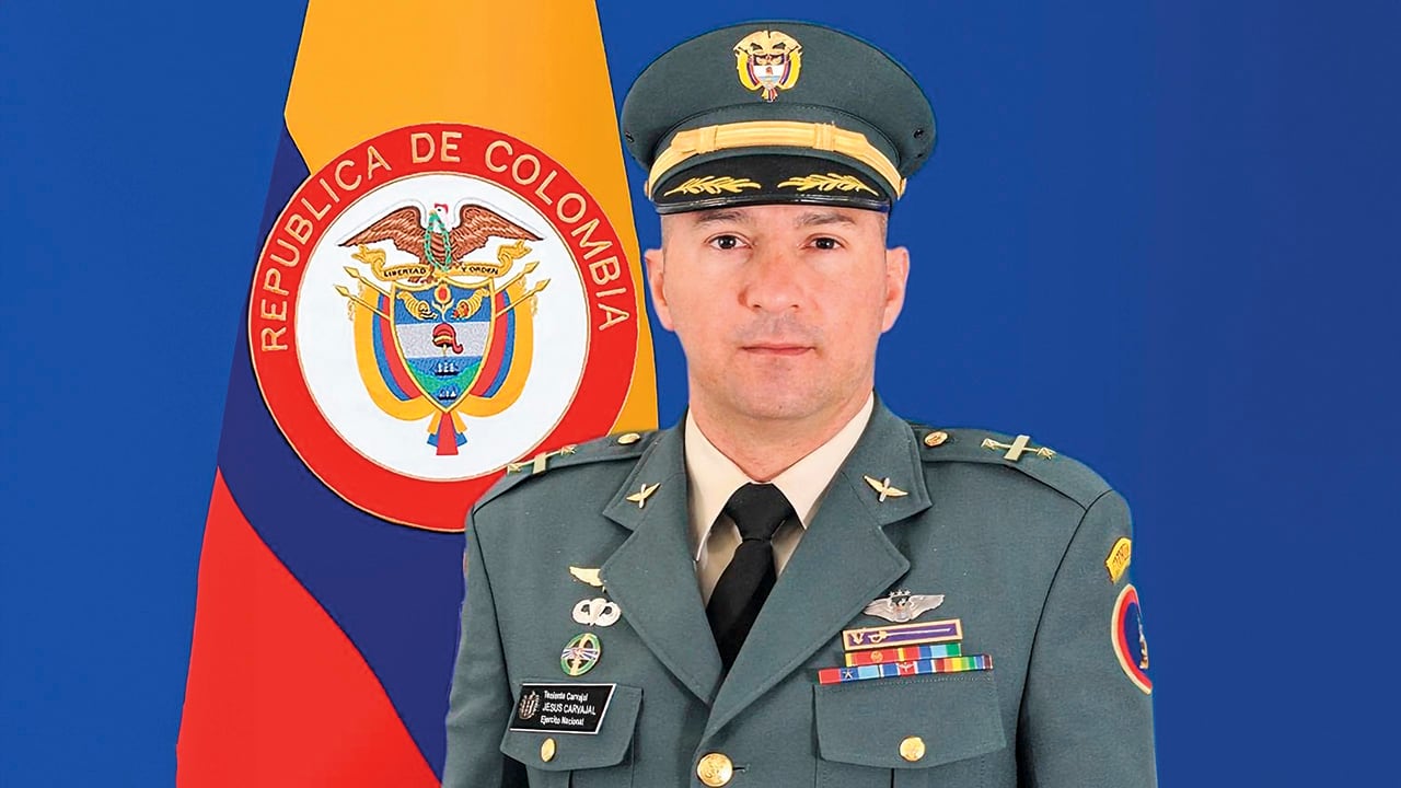 El coronel David Carvajal murió en un accidente de un MI-17.