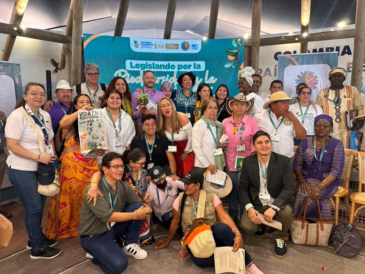 ‘Legislando por la biodiversidad: un planeta en armonía’ reunió a legisladores en el Pabellón Colombia