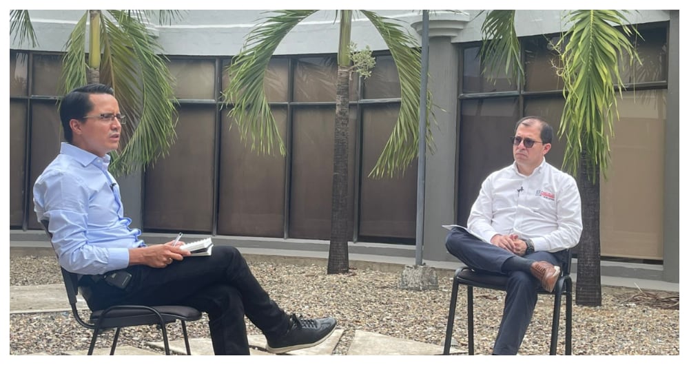 Fiscal Francisco Barbosa, en entrevista con SEMANA, en Arauca