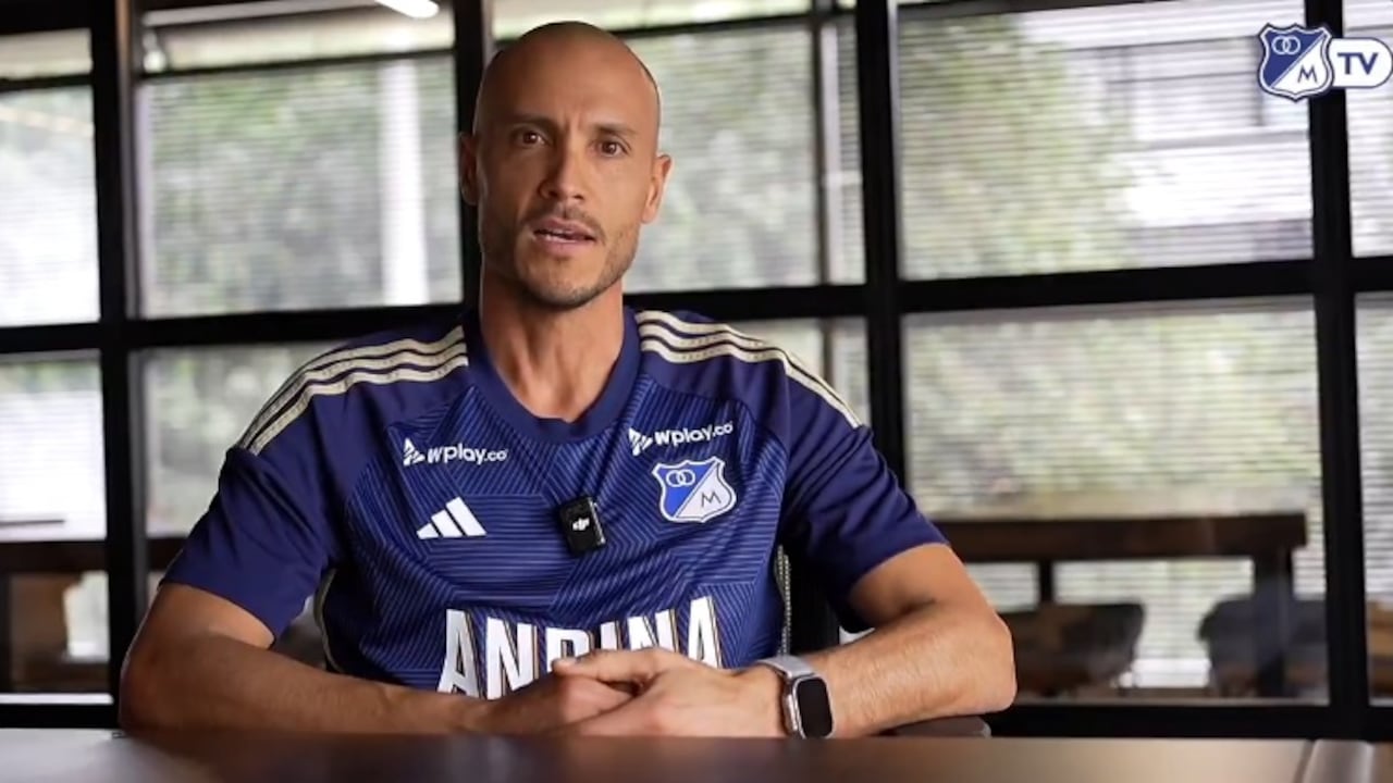 David González, nuevo director técnico de Millonarios.