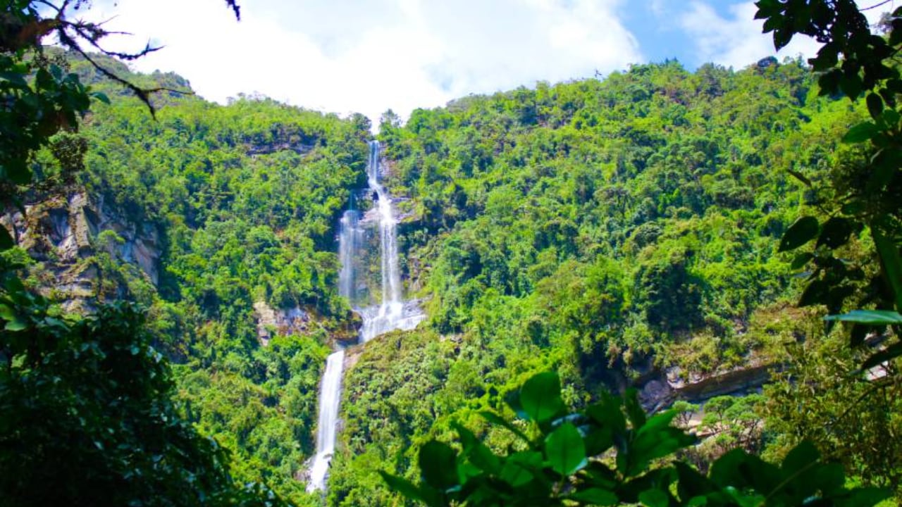 Cascada La Chorrera, en Choachí, es la más alta del país.