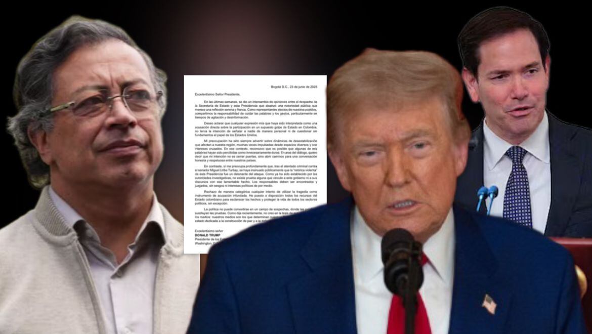 Petro envía carta a EE. UU. y aclara sus declaraciones sobre un supuesto golpe de Estado.