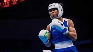 Angie Valdés, boxeadora colombiana en los Olímpicos de París 2024