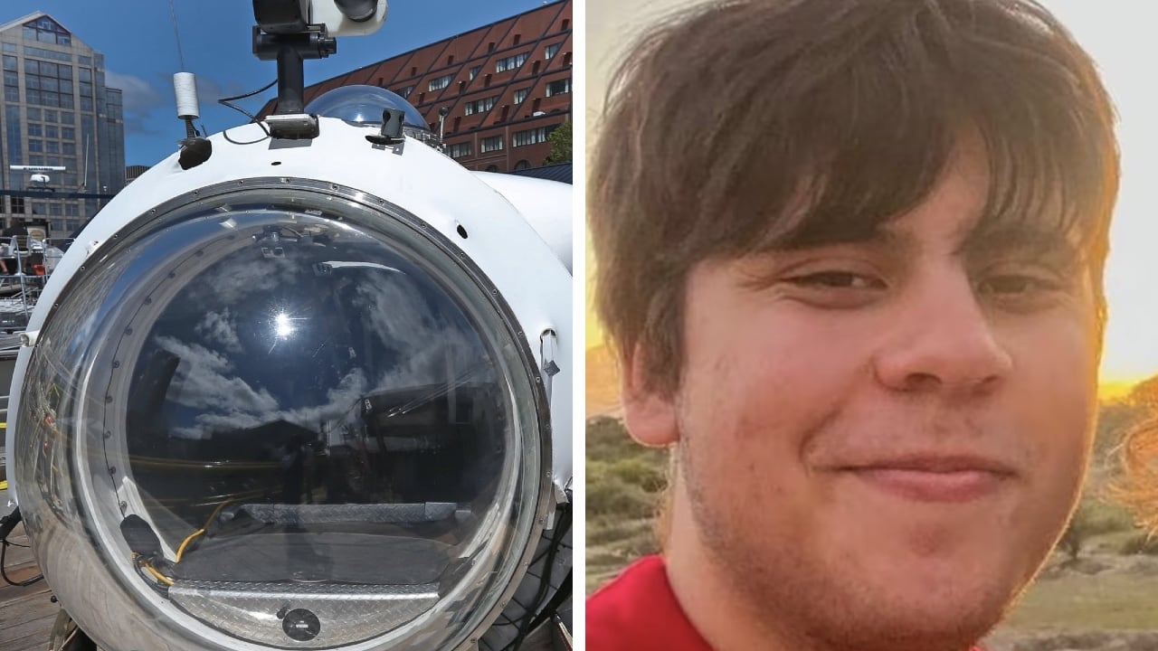 Suleman Dawood (I) tenía 19 años de edad y murió en la tragedia del submarino que implosionó visitando el naufragio del Titanic