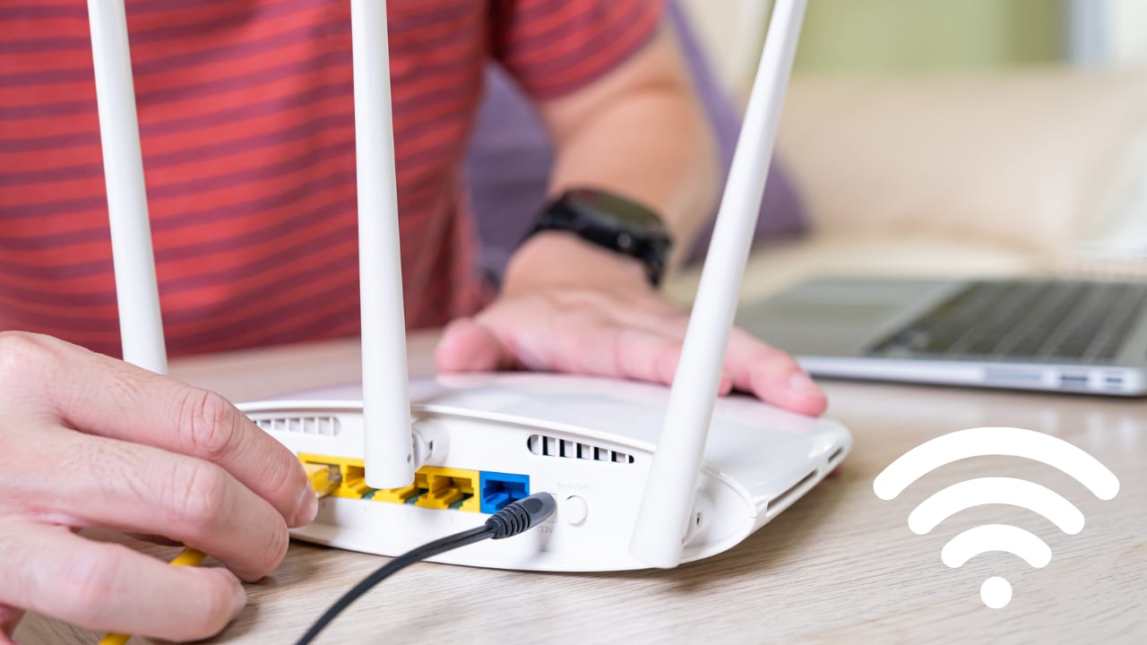 Obstáculos físicos como paredes gruesas limitan el alcance del WiFi.