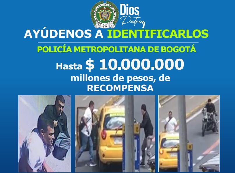 Capturan a los tres homicidas del patrullero Jaime Andrés Ávila, asesinado en Soacha