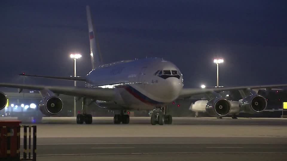 El presidente ruso llega a Beijing para una visita de estado a China