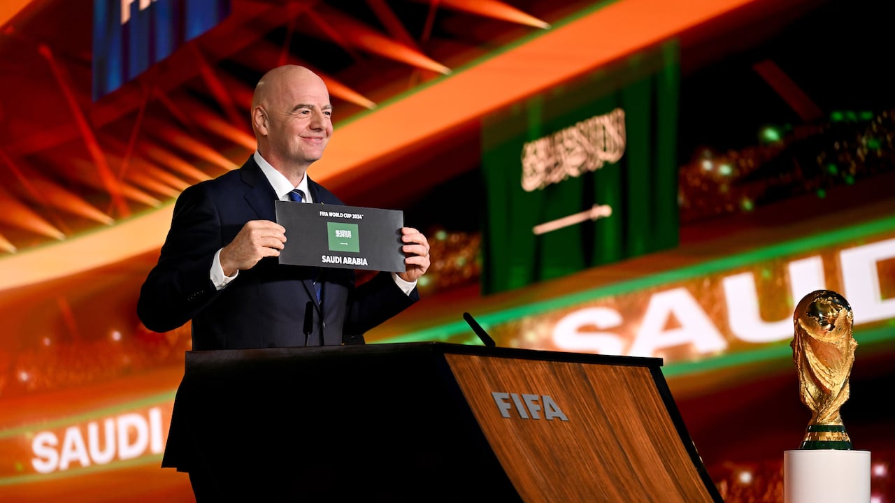 Presidente de la Fifa, Gianni Infantino