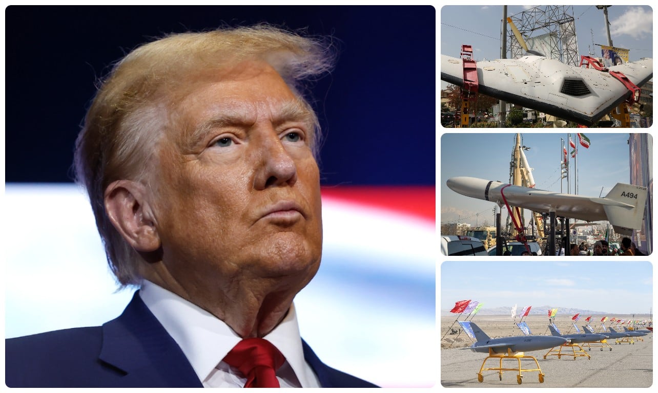 Donald Trump y misiles iraníes