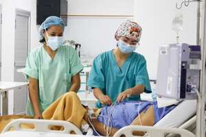 El sonido de un corazón artificial es similar al de una turbina.