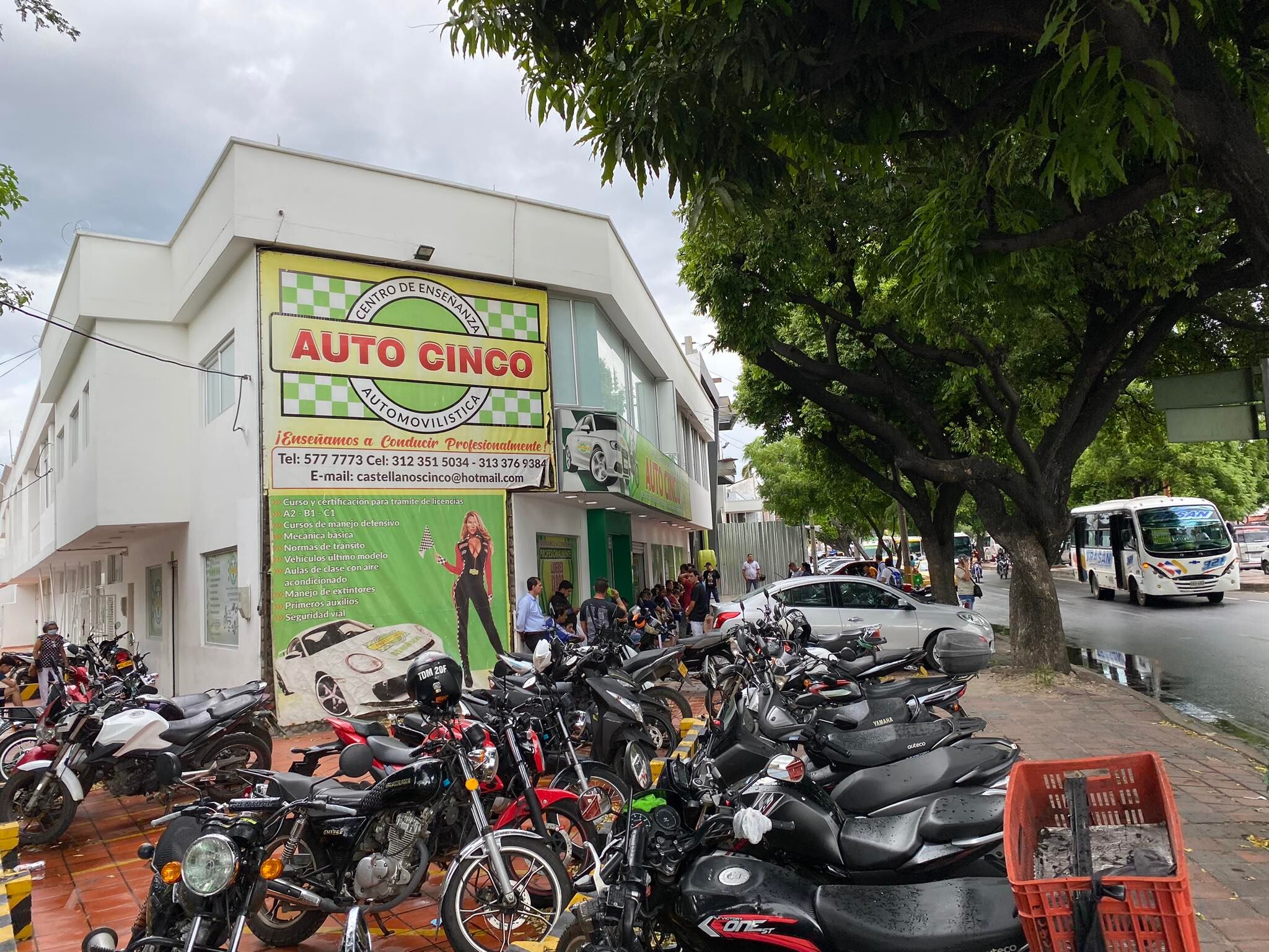 Así están algunos centros de licencia en Cúcuta.