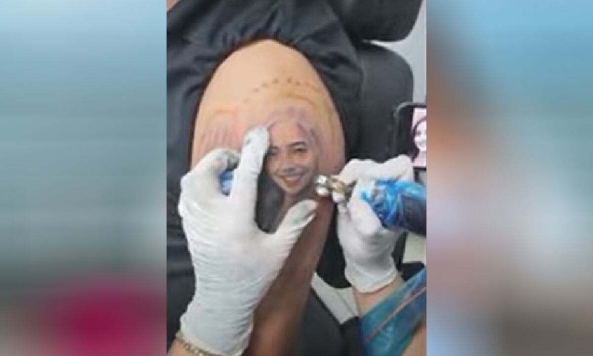 Mario Escobar, padre de Debanhi se tatuó el brazo en honor a su fallecida hija