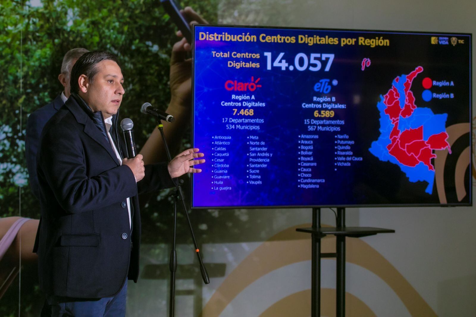 Mauricio Lizcano, ministro de las TIC.