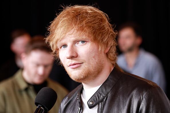 Ed Sheeran, cantautor británico.