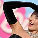 Margot Robbie asiste al estreno mundial de "Barbie" en el Shrine Auditorium and Expo Hall el 9 de julio de 2023 en Los Ángeles