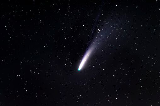 Cometa espacial.