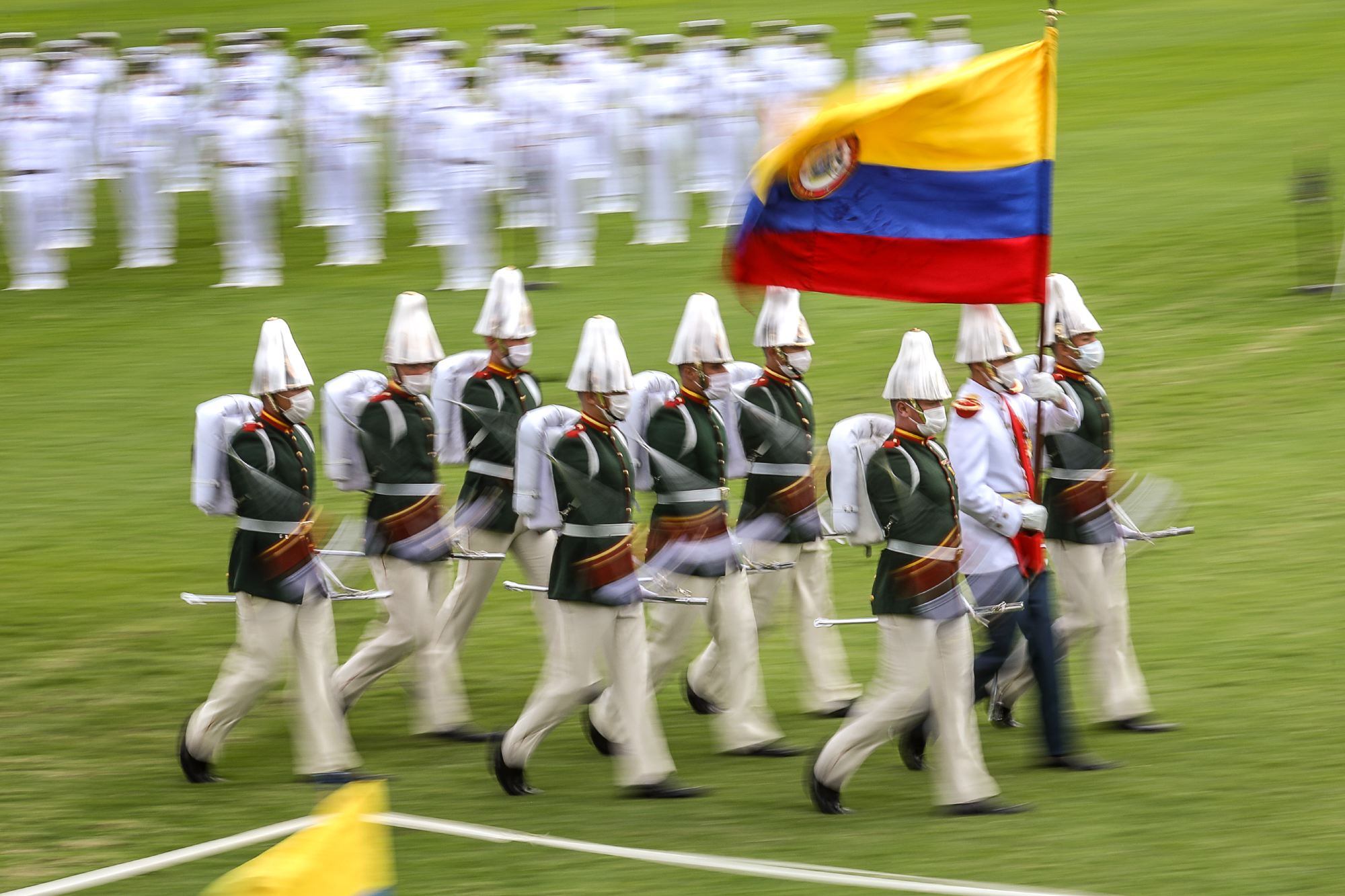 Ceremonia Militar del 20 de Julio Escuela de Cadetes General José María Córdova