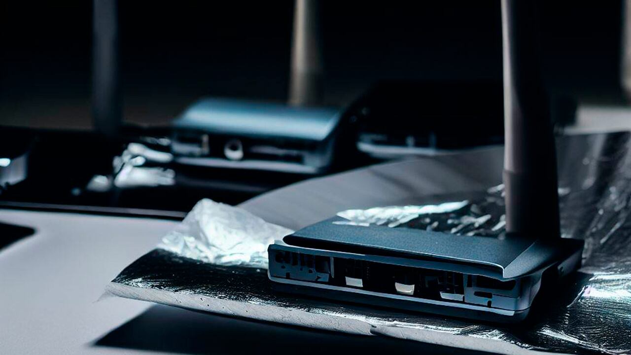 El papel aluminio puede ayudar a mejorar la señal WiFi de un hogar.