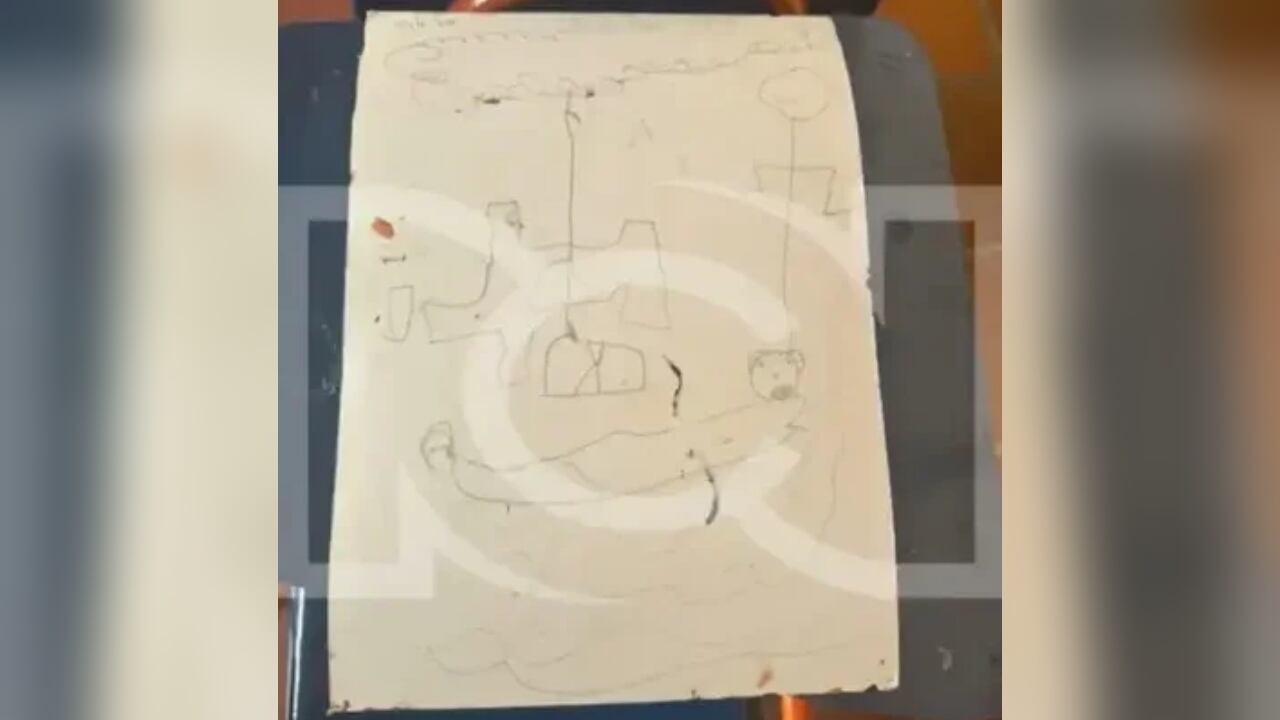 Este boceto puede convertirse en pieza clave dentro de la investigación.