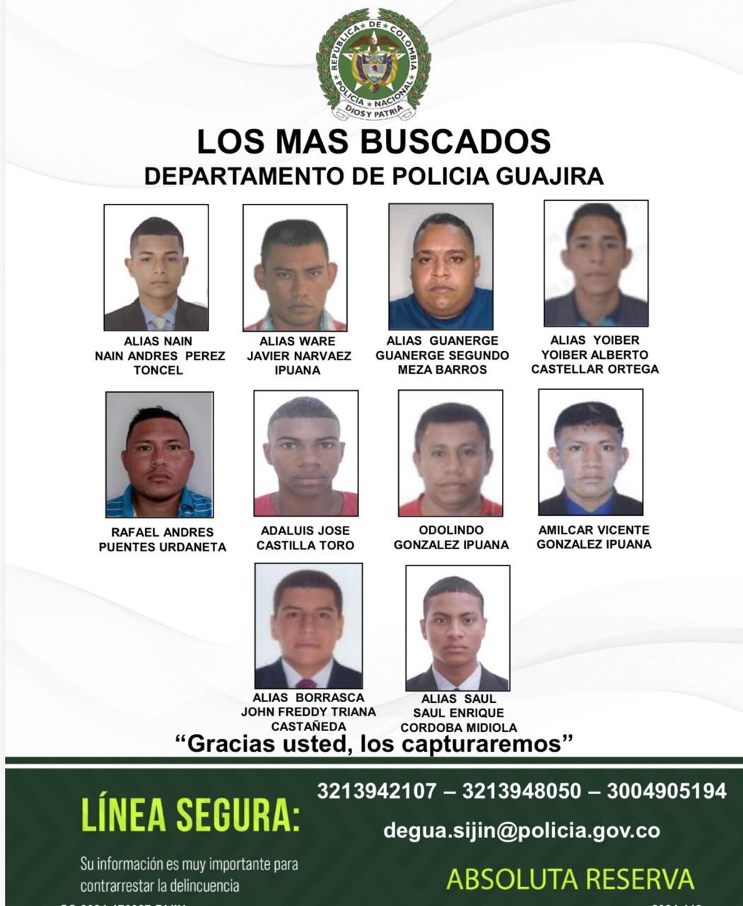 Javier Ipuana Narvaez alias Ware, capturado por la Fiscalía.