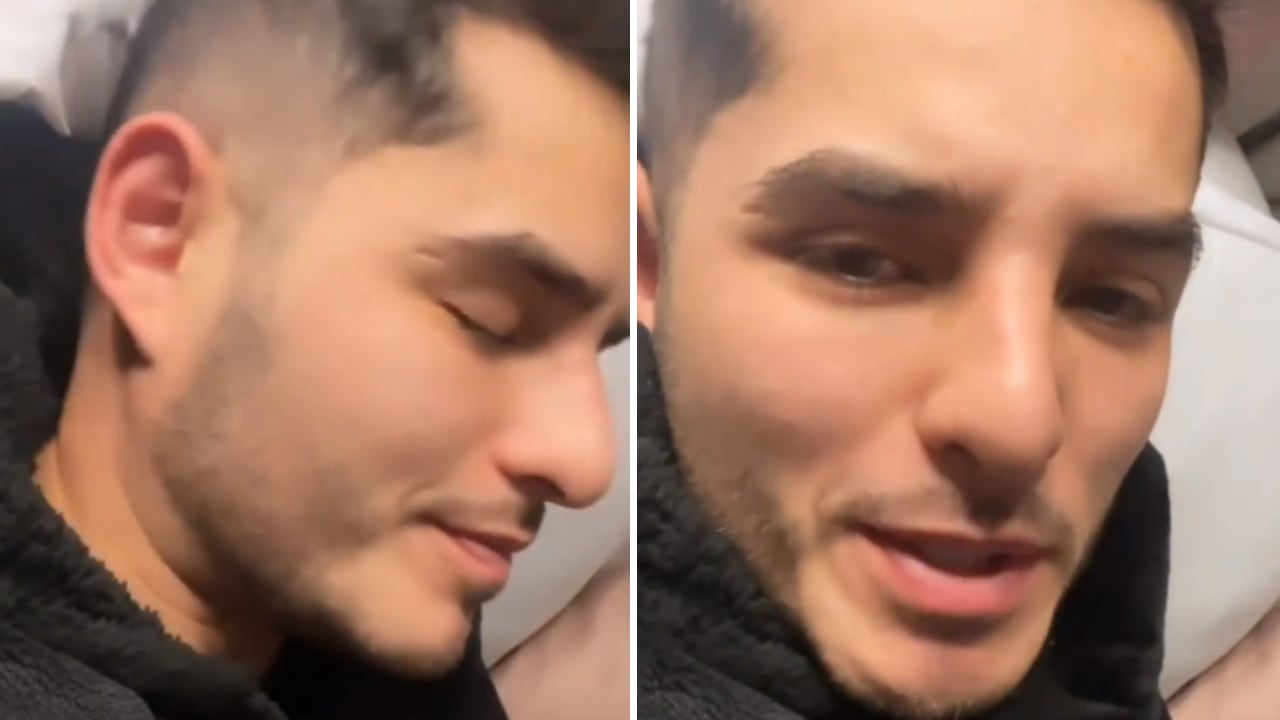 JuanSe Quintero se mantiene aislado por fiebre de 38°, 3 bacterias y una infección. Foto Instagram @laredcaracol