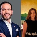 Jaime Gilinski, su esposa Raquel Kardonski y Abelardo De La Espriella.