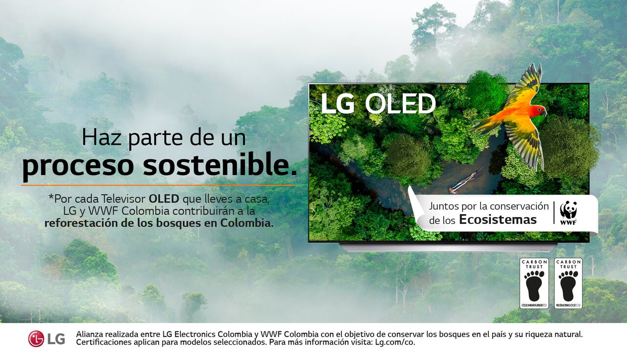 Así funciona LG OLED, el televisor que le apuesta a la ecotecnología y a reducir la huella de carbono