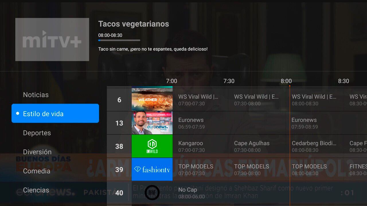 MiTV+ es un servicio gratuito que brinda acceso a varios canales de televisión.