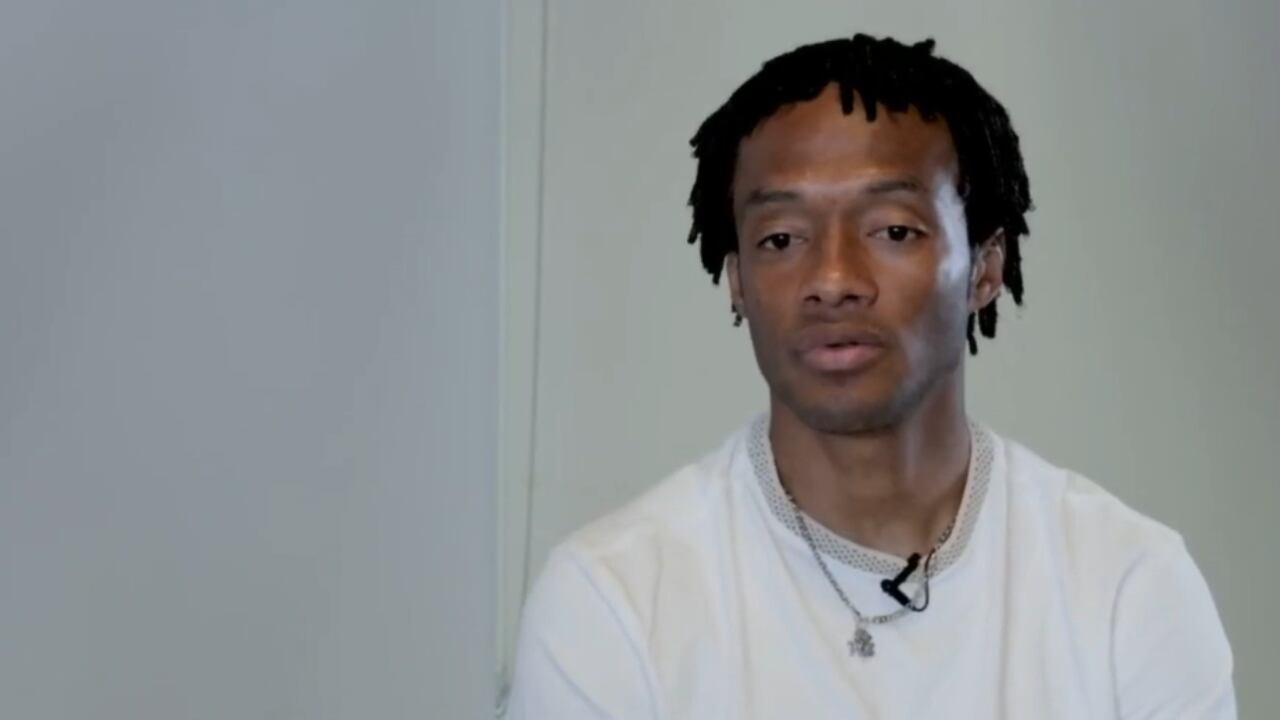 Juan Guillermo Cuadrado, futbolista colombiano que juega en Atalanta
