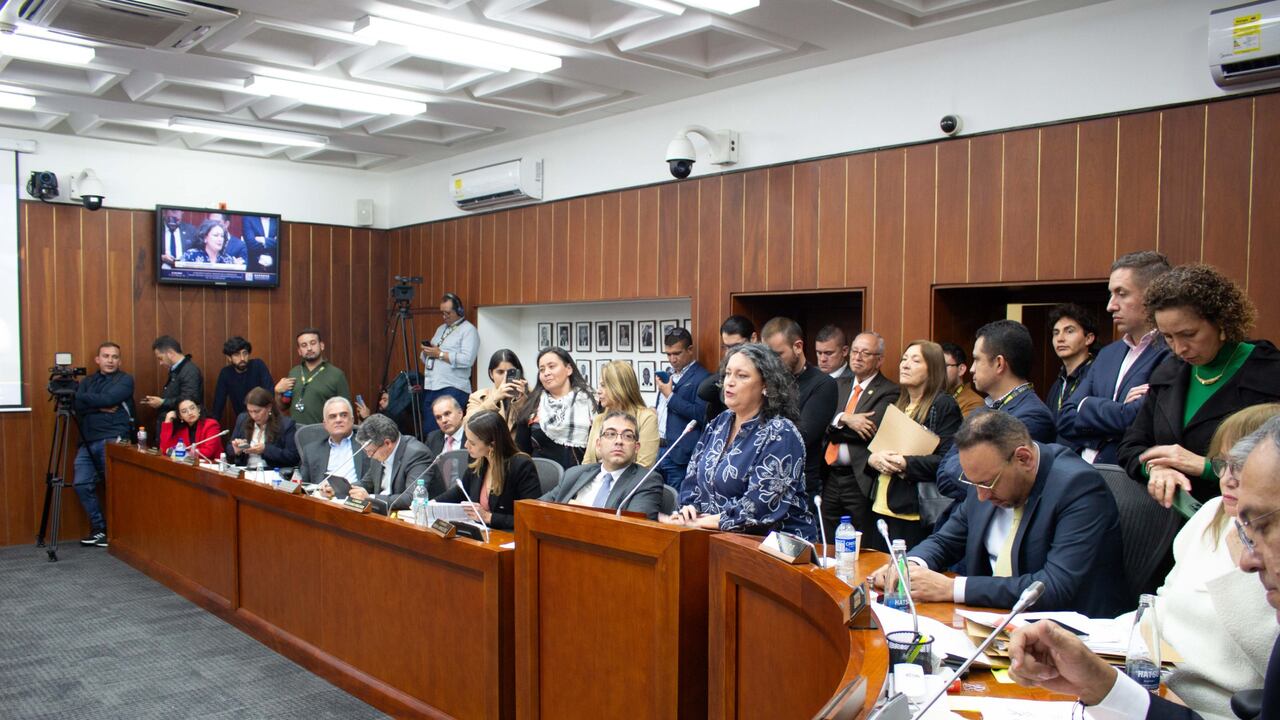 Debate de la reforma laboral en la Comisión Cuarta del Senado.