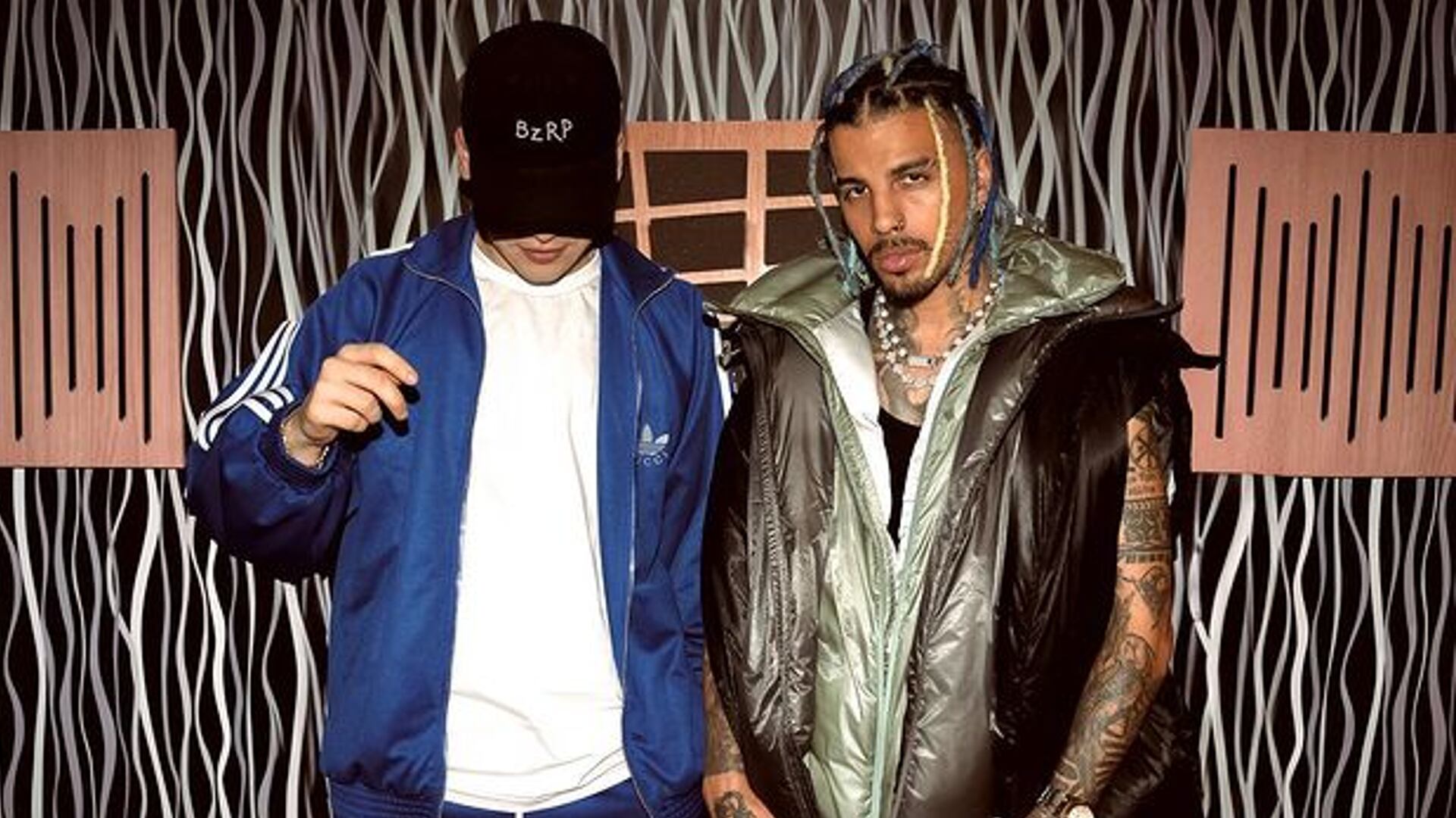El argentino y el boricua son los protagonistas de la sesión # 56. Foto: Instagram @bizarrap.