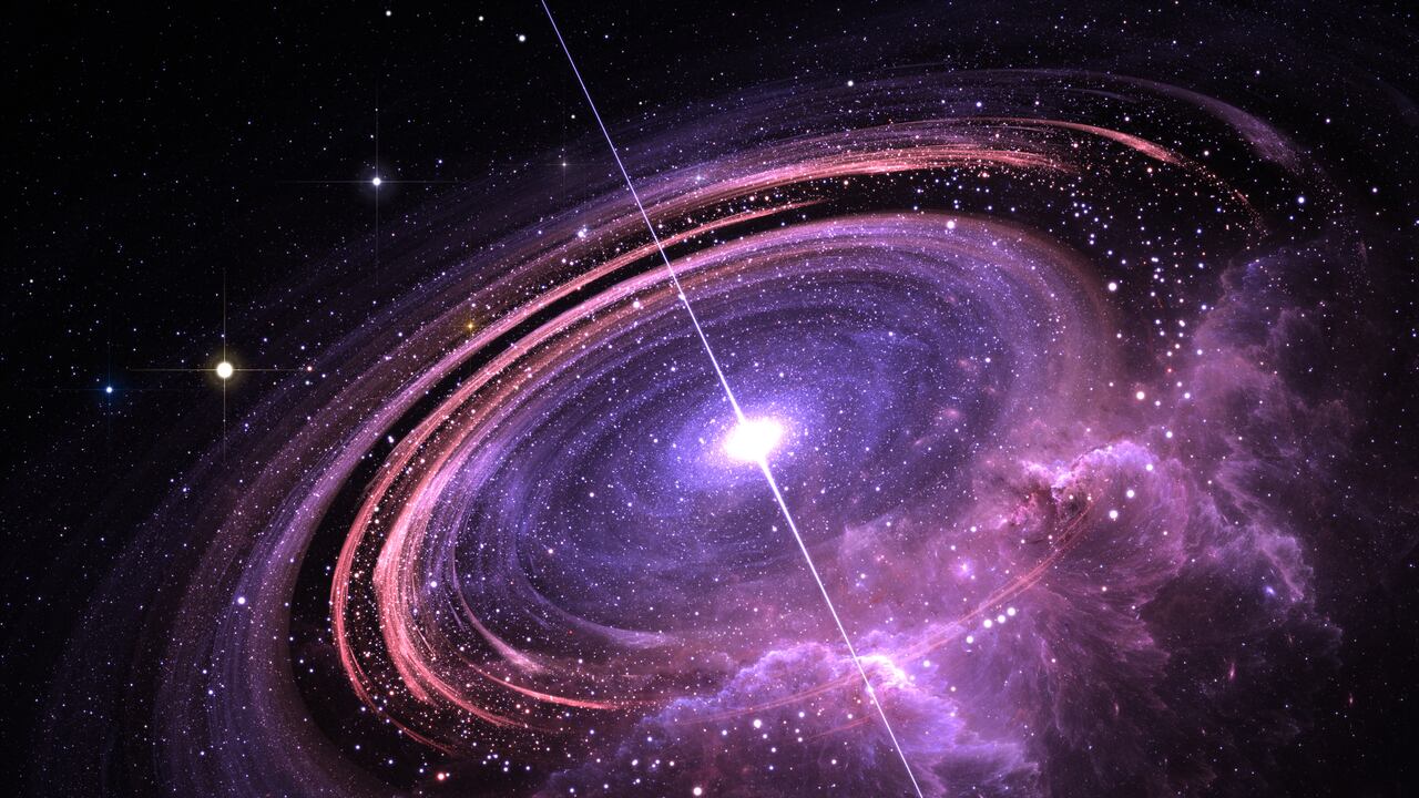 Científicos descubrieron una estrella de neutrones.