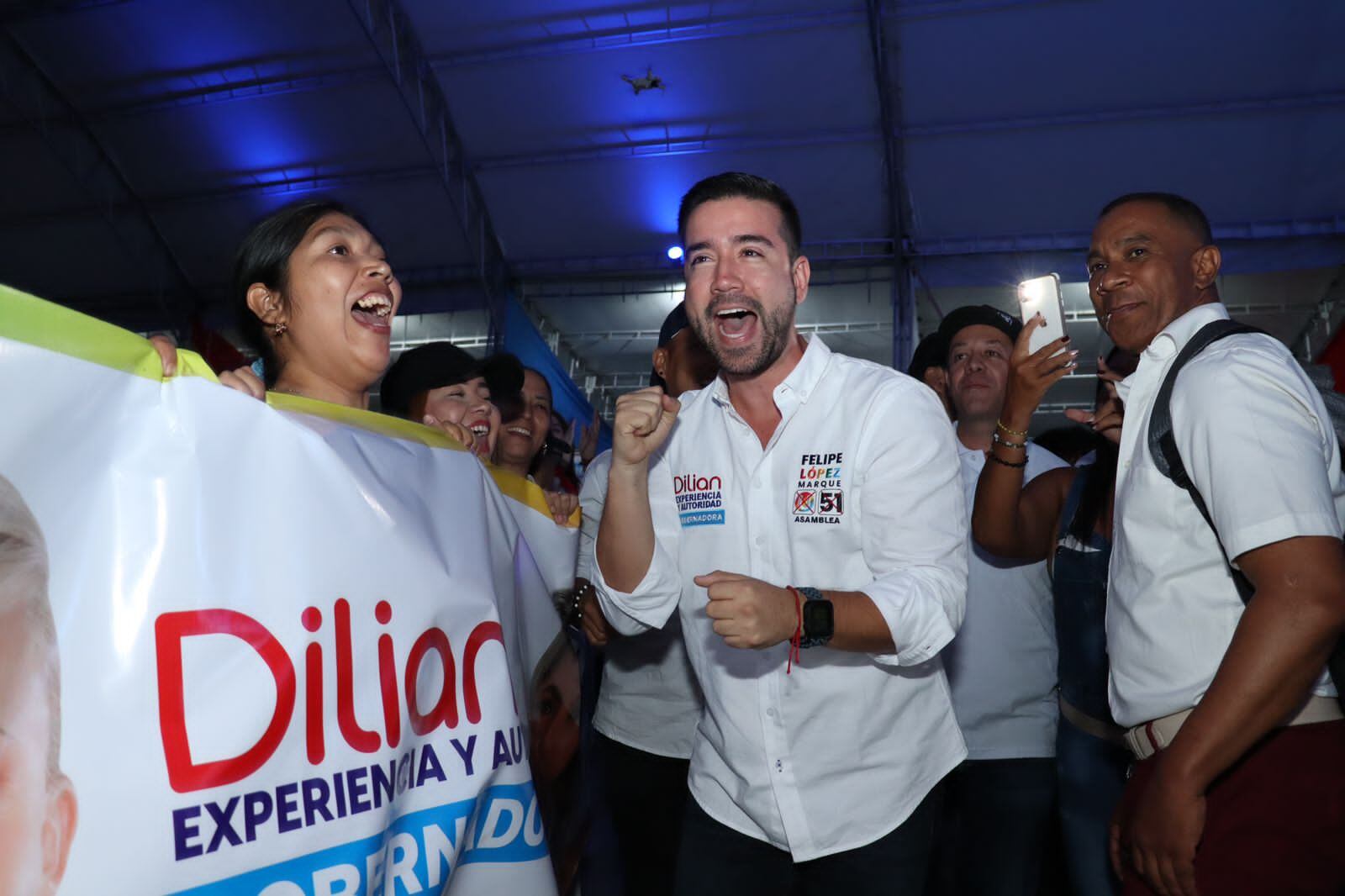 Felipe López, candidato a la Asamblea del Valle.