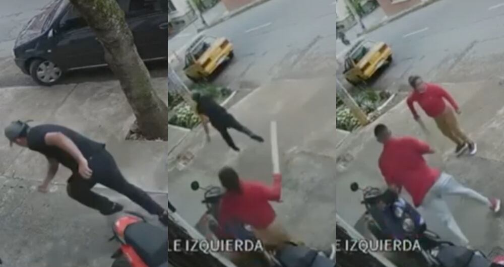 Intento de hurto en Medellín