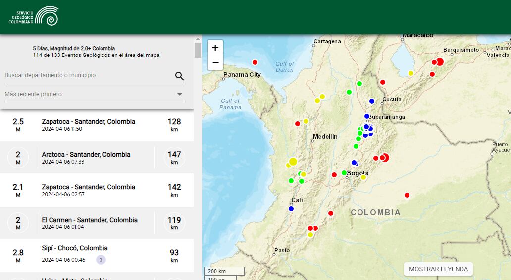 Algunas zonas del país son más propensas a experimentar sismos.