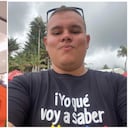 La periodista Andrea Guerrero y el hincha de Tolima que agredió a Daniel Cataño, Alejandro Montenegro.