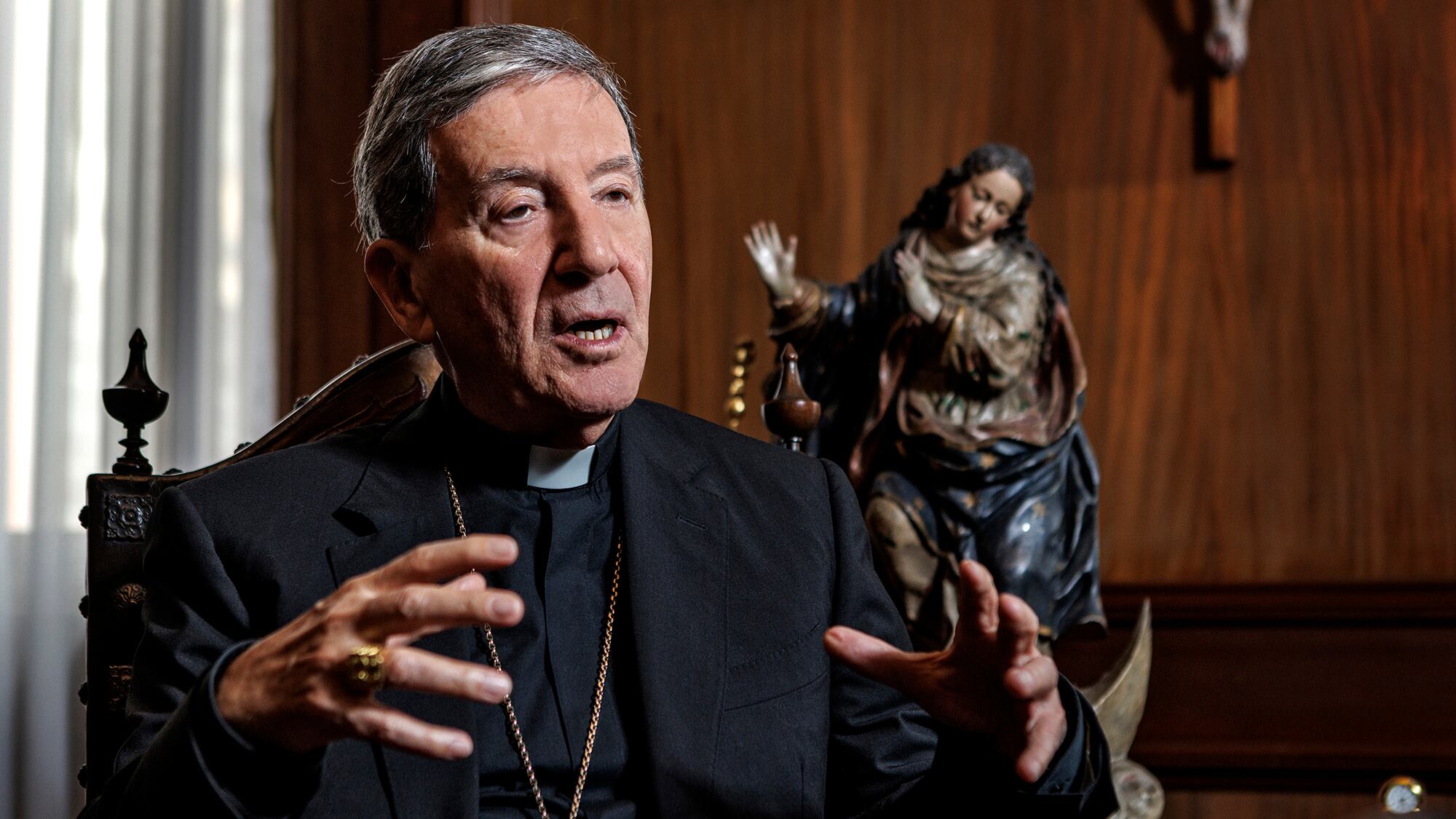 Monseñor Rubén Salazar. Cardenal Emérito.