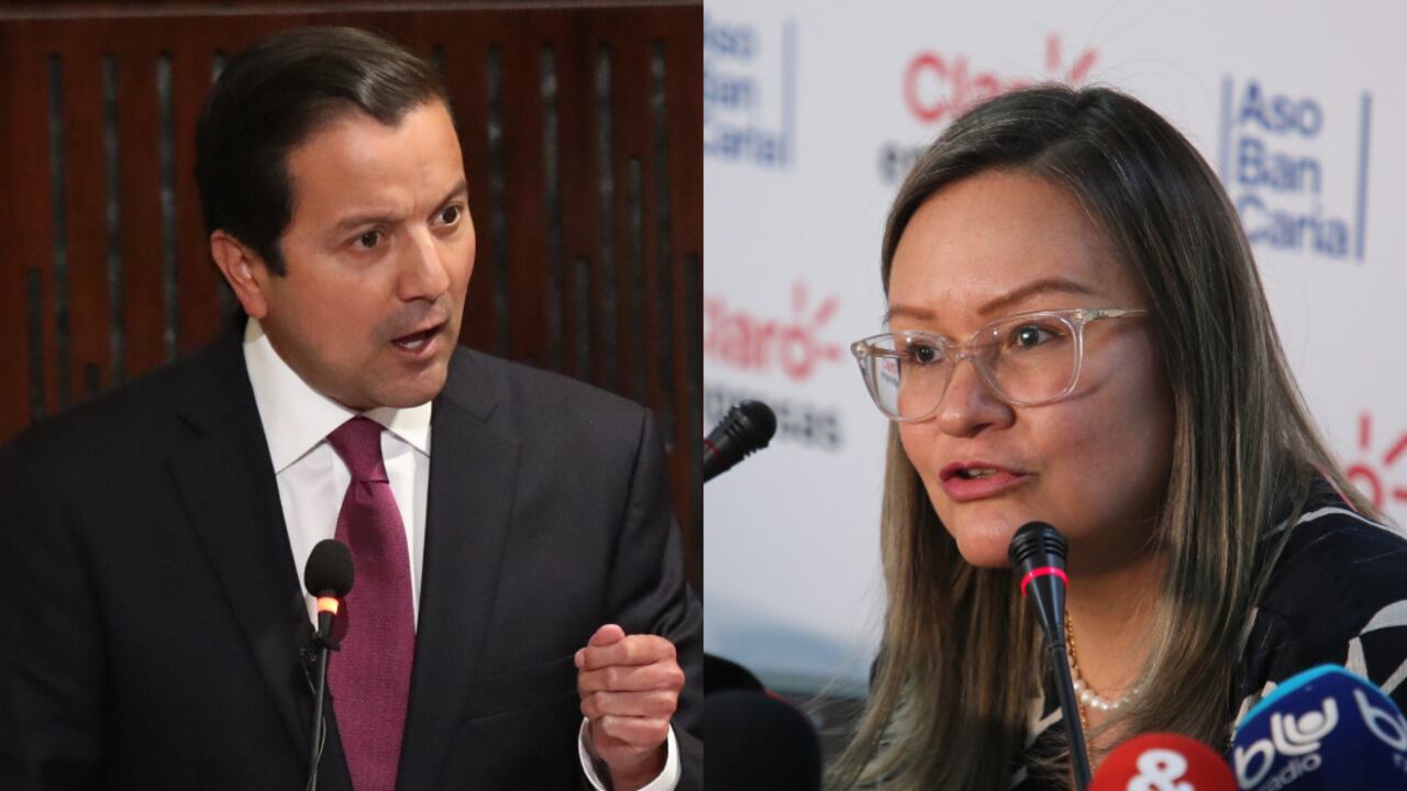 David Luna le reclamó a Cielo Rusinque.