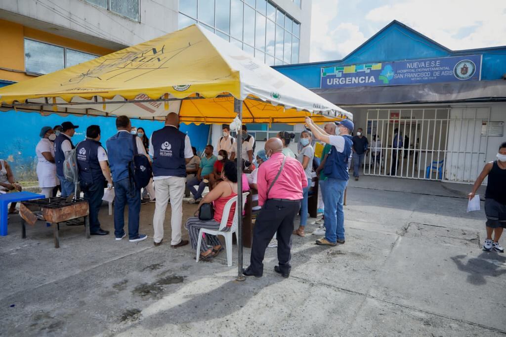 Defensoría del Pueblo urge medidas ante grave crisis de salud en Chocó