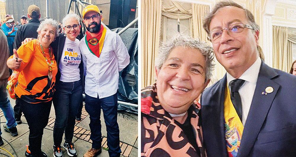 Adriana Mejía es una de las petristas más acérrimas.