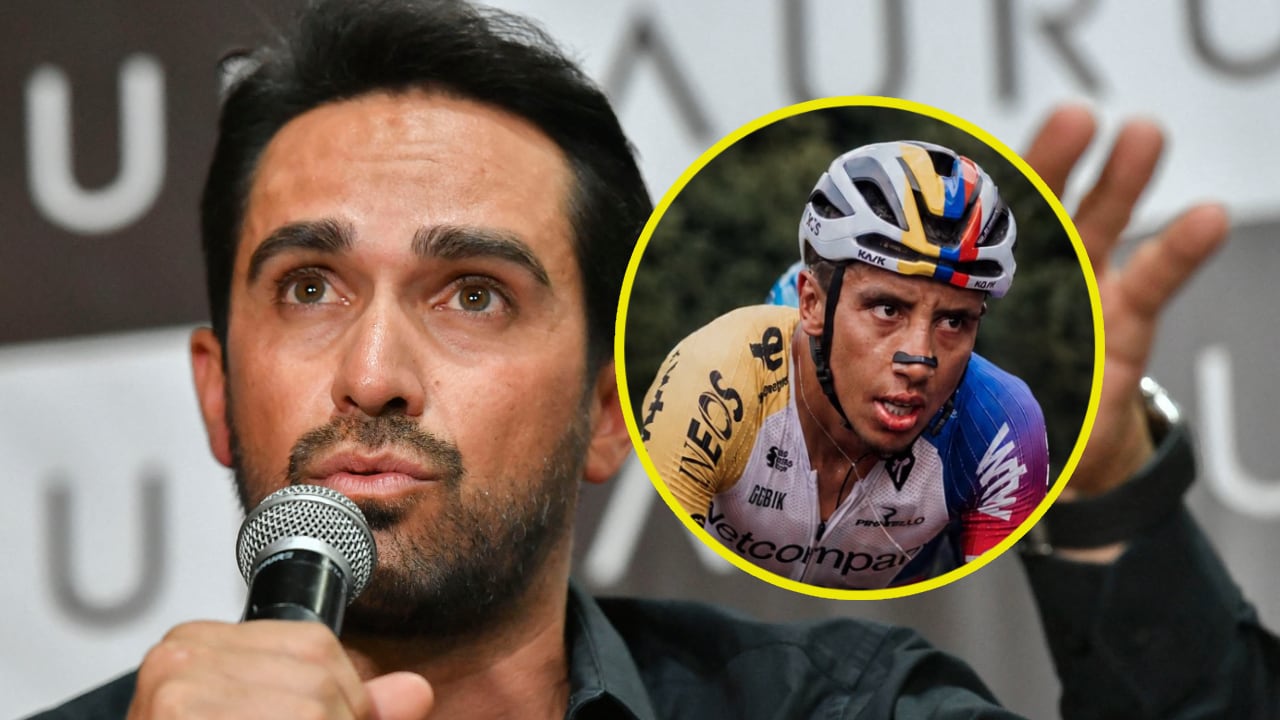 Alberto Contador le dedicó un mensaje en redes sociales a Egan Bernal