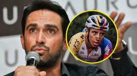 Alberto Contador le dedicó un mensaje en redes sociales a Egan Bernal