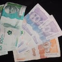 dinero, plata, billetes, moneda, salario mínimo, salario mínimo legal vigente